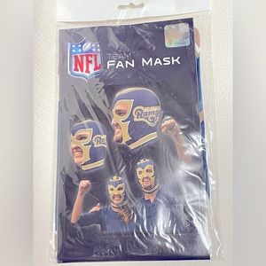 NFL Team Fan Mask Rare St. Louis Rams